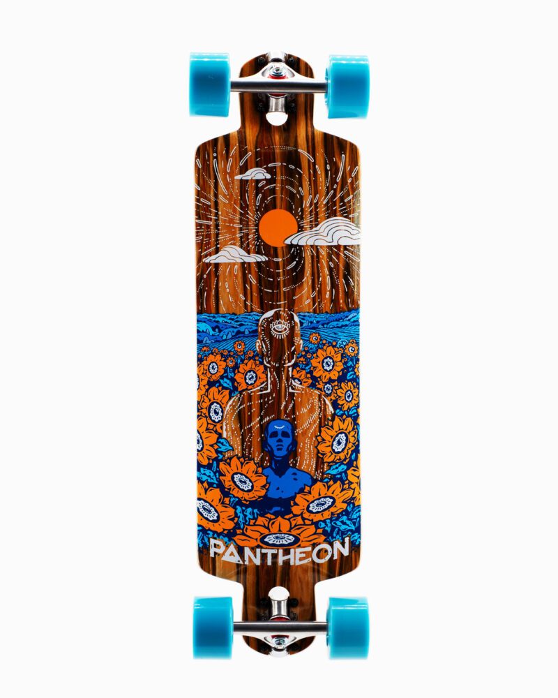 Pantheon Trip Complete Longboard with 86mm McFly Wheels